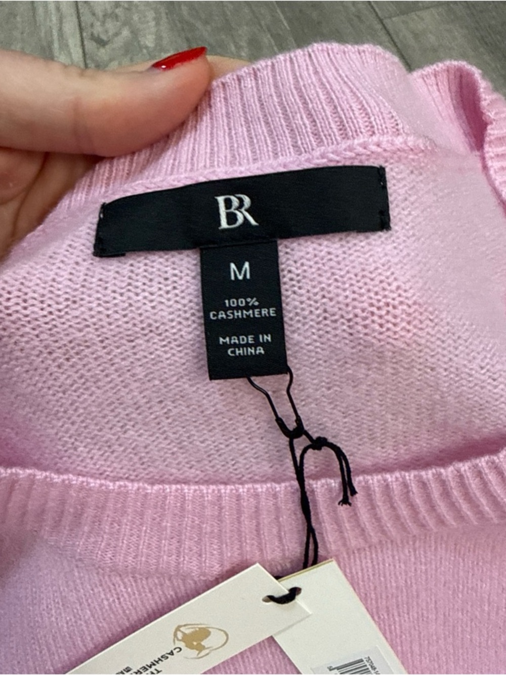 Banana Republic Pink Cashmere Sweater - Picture 3 of 5